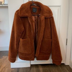 Elodie Faux Shearling Teddy Coat
